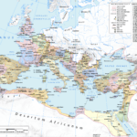 romarriket karta